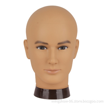 Male Head Model Dummy Hat Scarf Head Mannequin Men Male Face For Hat Glasses Display Model Two Color Available
